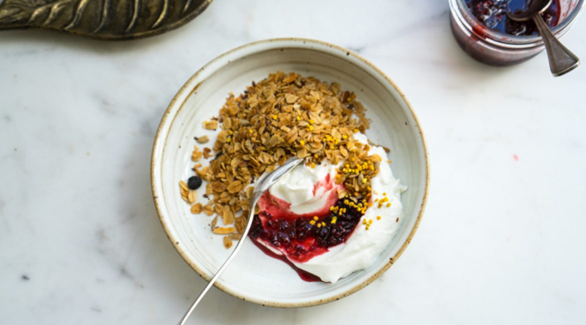 Blackberry Saffron Honey